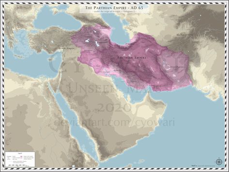 Parthian Empire Persian Empire Map, Achaemenid Architecture, Parthian Empire, Hero Forge, Imaginary Maps, Middle Eastern Culture, Ancient Persia, Persian Empire, Ancient Maps