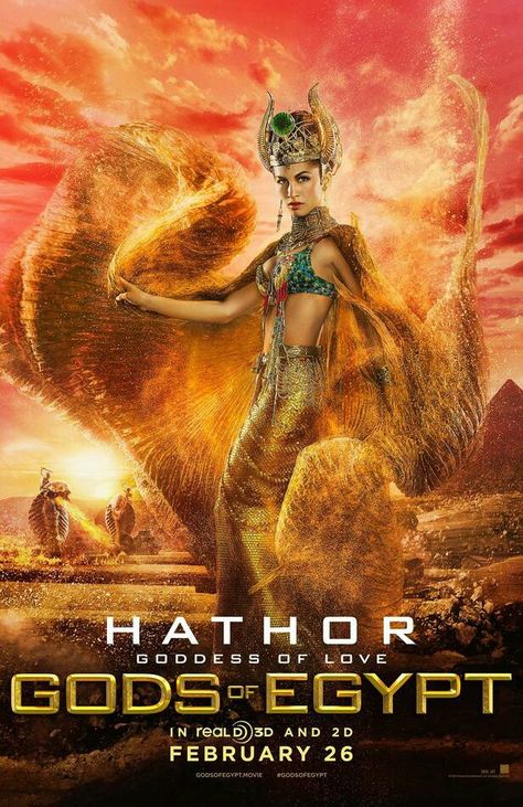 Gods Of Egypt Movie, Egypt Movie, Angelina Jolie Movies, Elodie Yung, Super Movie, Gods Of Egypt, Movie Studios, Goddess Of Love, Movie Poster Art