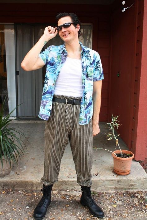 Halloween Costume Ideas For Guys, Easy Mens Halloween Costumes, Halloween Costumes For Guys, Mens Halloween Costumes Diy, Costume Ideas For Guys, Costumes For Guys, Ace Ventura Costume, Diy Costumes Men, Diy Halloween Costume Ideas