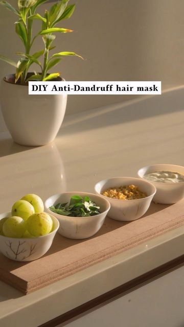 Anti Dandruff Hair Mask, Hair Mask For Dandruff, Dandruff Hair, Diy Hair Care, Anti Dandruff, Dry Scalp, Diy Hair, Dandruff, Hair Mask