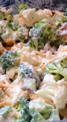 Amish Broccoli/cauliflower Salad