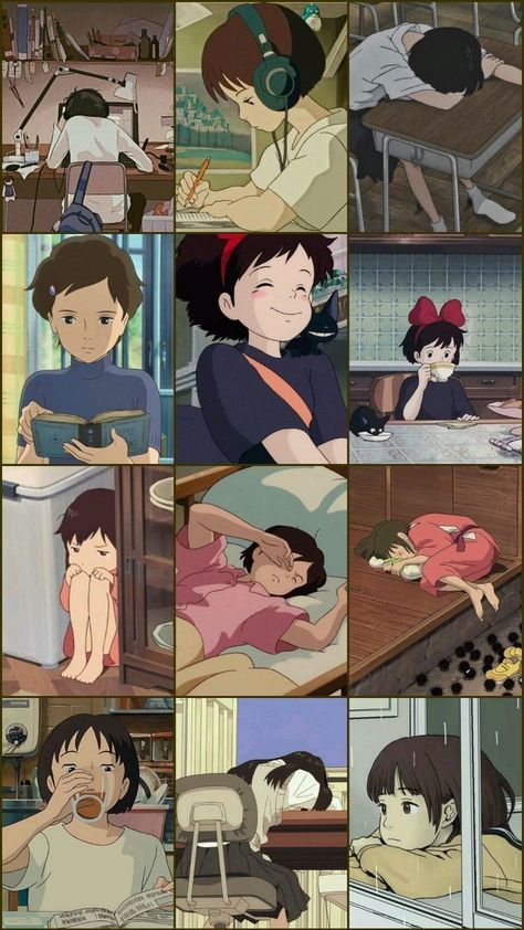 Masterpiece Theater, Ghibli Artwork, Kiki's Delivery Service, Studio Ghibli Movies, Ghibli Movies, Anime Cat, Study Hard, Studio Ghibli, Good Vibes