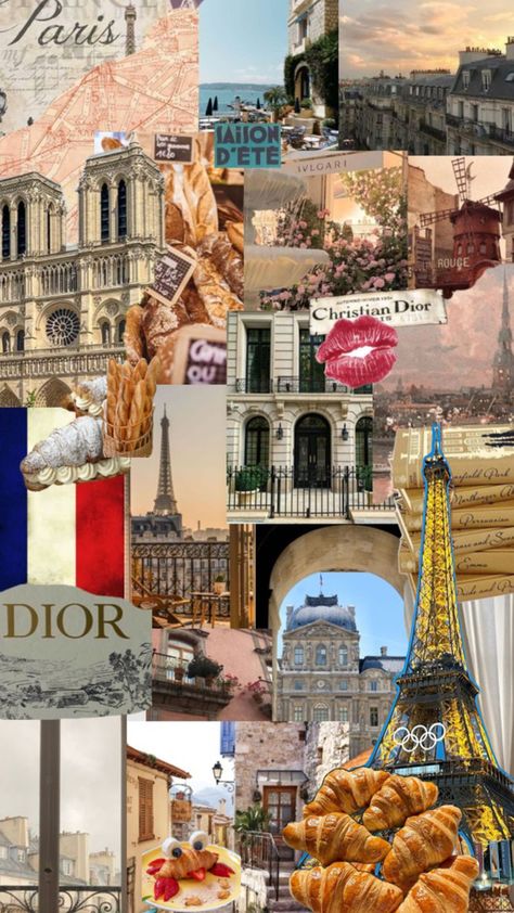 Paris France Aesthetic Wallpaper, France Collage Aesthetic, French Things Aesthetic, French Collage Aesthetic, Paris Collage Aesthetic, Wallpaper Backgrounds Paris, Paris Collage Wallpaper, France Wallpaper Aesthetic, Aesthetic Paris Pictures