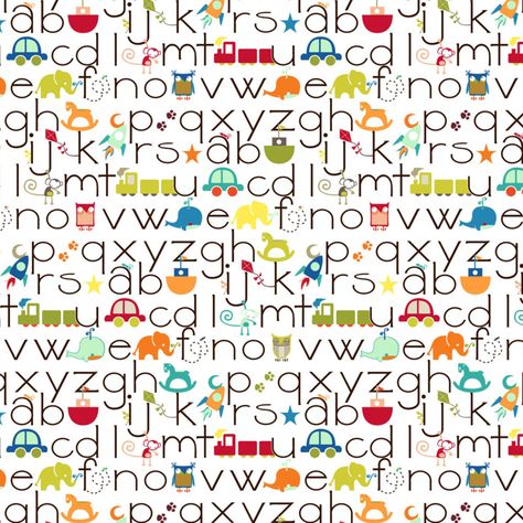 Alpha Wallpaper Decals, Baby Fabric, Graphic Design Pattern, Fathers Day Crafts, Baby Colors, Sewing Art, Alphabet And Numbers, Alphabet Illustration, Kids Prints