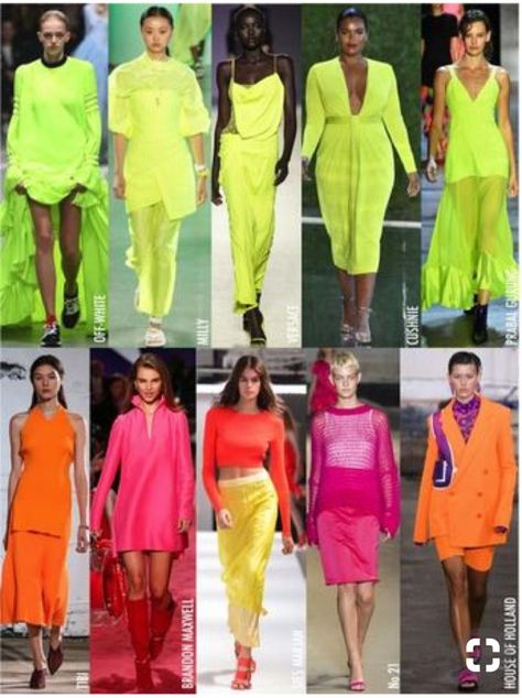 Spring Camping Outfits, Neon Outfit Ideas, Ropa Color Neon, Colour Blocking Fashion, Spring Camping, Neon Outfits, Color Combinations For Clothes, Color Trends Fashion, 2020 Fashion Trends