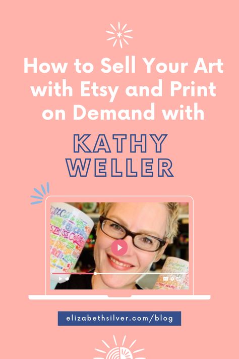 I recently chatted with Kathy Weller, who built her business initially through POD sites, and now runs an Etsy store to sell her popular gift items. We dive into how she got into producing her own products, the power of the niche, the difference between Print On Demand and POD marketplaces, and how making her own products feeds into her licensing career. #printondemand #artlicensing #surfacepatterndesigntips Etsy Prints, Design Jobs, Things I Love, Art Licensing, Ways To Make Money, Be Successful, Pen And Paper, Surface Pattern Design, Design Tutorials