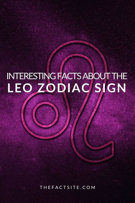 If you were born between July 23 and August 22, your zodiac is Leo. Leos' symbol is the lion, and their element is fire. Leos are known for being charismatic, creative, and confident. Because of their personalities and other great qualities, it's no wonder many people are drawn to them. Here are some facts that you need to know about this ferocious but charismatic sign. #TheFactSite #Facts #Astrology #Leo #ZodiacSigns #Zodiac July Leo Zodiac Facts, Leo Zodiac Facts Women, About Leo Zodiac, Facts About Leo, Famous Leos, August Zodiac Sign, Leo Daily Horoscope, Leo Symbol, All About Leo