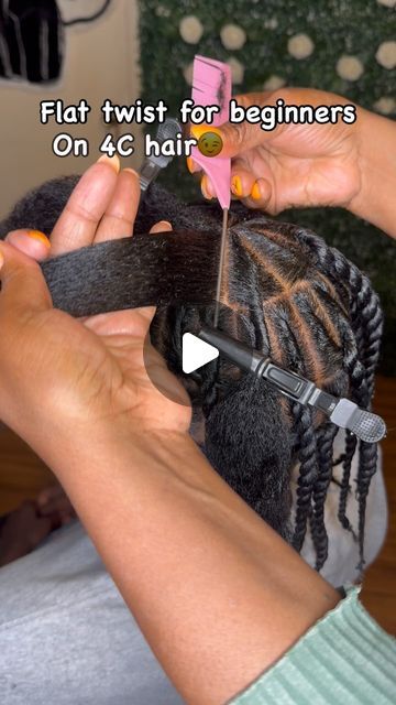 Shortanee Young-Grant on Instagram: "Flat twist for beginners 😎 #natural #naturalhair #2strandtwist #pov #tips #trick #braids #tuck #hairstyles #feedins #knotless #Boxbraids #tribal #tribalbraids #braid #blessed #thankful #humble #grateful #vibe #work #happy  #tucking #knotlessbraids" Flat Twist Styles For Kids, Flat Twist Short Natural Hair, Flat Twist With Two Strand Twist, 90s Flat Twist Hairstyles, Flat Twist Kids Hairstyles, How To Twist Natural Hair, Natural 2 Strand Twist Hairstyles, Individual Twists For Black Women, Easy Boy Braid Styles