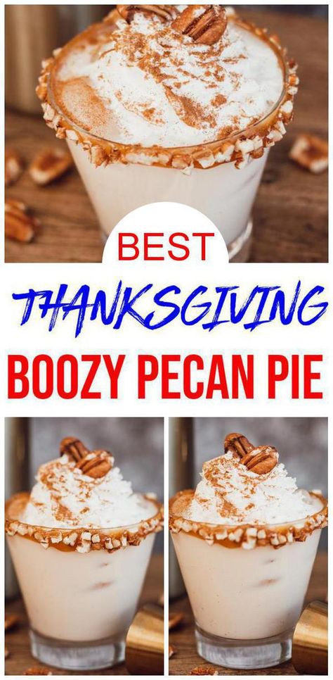 Boozy pecan pie drink you will want to make today.Check out this alcoholic drink recipe for BEST spiked pecan pie.Delicious liquor recipe for boozy pecan pie.Pecan pie vodka w/ a few other simple ingredients for amazing Fall drink idea.If u r looking for Fall cocktails check this one out. Perfect addition to your Thanksgiving dinner table.Enjoy for yummy Christmas cocktails.Need a Halloween cocktail - make this one.Perfect Holiday cocktail. For more #falldrinks see KimspiredDIY #vodka #alcohol