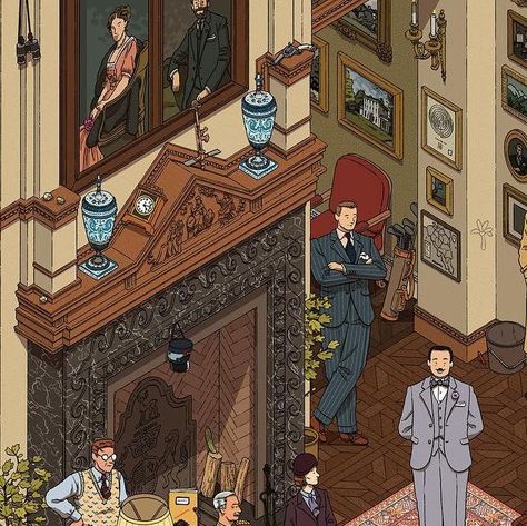 Ilya Milstein Illustration, Poirot Quotes, Ilya Milstein, Its October, King Drawing, Hercule Poirot, 1000 Piece Jigsaw Puzzles, Reading Material, Agatha Christie