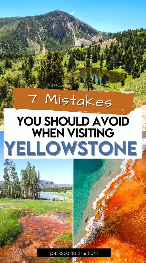 Wanna plan the perfect Yellowstone adventure? Avoid these 7 common trip planning mistakes and have a blast! Click to find out what pitfalls to sidestep!#yellowstonenationalpark #usnationalpark #mistakestoavoid Road Trip To Yellowstone National Park, Yellowstone And Glacier Road Trip, Yellowstone Trip Planning, Yellowstone Vacation Planning, Trip To Yellowstone National Park, Yellowstone Itinerary, Travel Wyoming, West Yellowstone Montana, Montana Trip