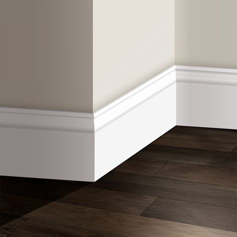 RELIABILT pine baseboard moulding is the ultimate choice for enhancing any interior project with natural beauty and lasting performance. Crafted from premium pine, our baseboard moulding offer unmatched warmth, durability, and versatility. Whether accentuating interiors with baseboard trim or utilizing the profile for a build up, our pine baseboard moulding infuses spaces with rich detail and elegance. Each piece is easily installed with brad nails or finishing nails. Elevate your space with the Cottage Baseboards, Vintage Baseboards, Wood Baseboards And Trim, Farmhouse Trim Baseboards, Farm House Trim, Baseboard Trim Styles, Farmhouse Baseboards, Modern Colonial Home, Baseboards And Trim