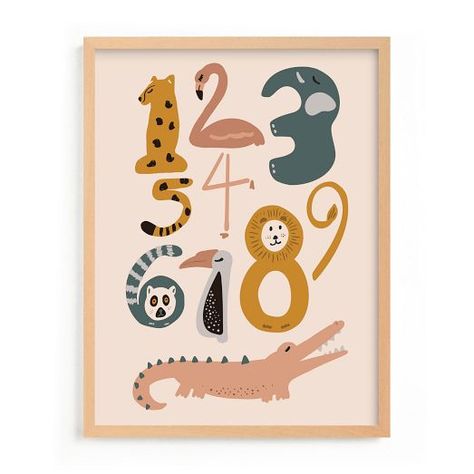 Wall Art Wall Art & Mirrors | West Elm Alligator Art, Kids Art Print, Kids Canvas Art, West Elm Kids, Kids Canvas, Childrens Wall Art, Custom Art Print, Kids Wall Decor, Kids Art Prints