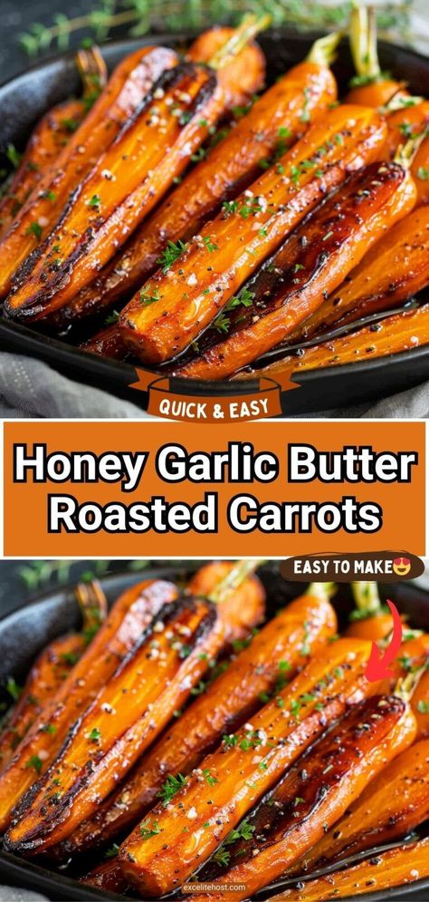 24-jun-2024 - If you’re searching for a side dish that’s as easy to make as it is delicious, look no further than these Honey Garlic Butter Roasted Carrots. This recipe
#Best_Roast_Carrots #Glaze_Carrots_Recipe #Good_Carrot_Recipes #Honey_Baked_Carrots_Recipe Best Carrots Recipe, Easy Carrots Recipe, Dinner With Roasted Carrots, Easy Baked Carrots, Honey Garlic Roasted Carrots Recipe, Honey Roasted Garlic Carrots, Roasted Carrots Sweet, Honey Butter Glazed Carrots, Best Roast Carrots