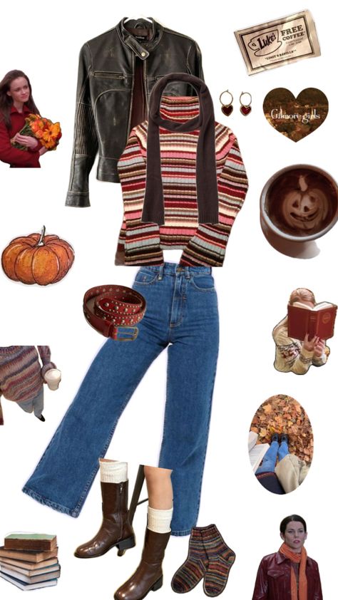 Rory or Lorelei gilmore fall outfit ideas fall trending outfit ideas Gilmore Girls Winter Outfits, Lorelei Gilmore Style, Lorelai Gilmore Aesthetic Style, Emily Gilmore Outfits, Gilmore Girls Outfits Inspiration, 90s Fall Outfits, Lorelei Gilmore Outfits, Lorelai Gilmore Outfits, Rory Gilmore Outfits