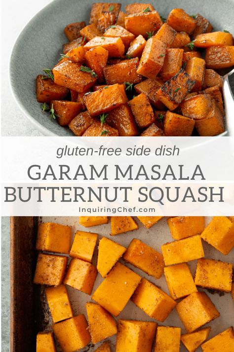 Roasted Butternut And Acorn Squash, Roasting Butternut Squash, Cinnamon Roasted Butternut Squash, Cinnamon Butternut Squash, Roast Whole Butternut Squash, Roasted Butternut Squash Sage, Easy Roasted Vegetables, Butternut Squash Cubes, Autumn Side Dishes