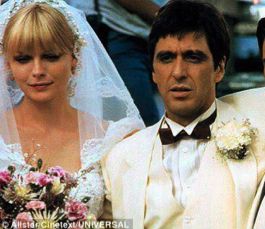 Scarface Wedding Scarface Wedding, Michelle Pfeiffer Scarface, Stone Fox Bride, Gangster Movies, Tony Montana, Michelle Pfeiffer, Beautiful Disaster, Vancouver Wedding, Famous Couples