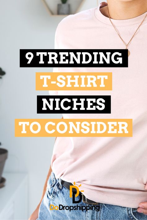 Do you wonder what's trending in the t-shirt world? If so, check out this article for 9 t-shirt niches that are rising in popularity right now! Click the Pin to learn more! Most Popular T Shirt Designs, Words To Print On T Shirts, Tee Shirt Business Ideas, T Shirt Niche Ideas, Most Popular Tshirt Designs, Trending Tshirts Designs, New Tshirt Design Ideas, Tshirt With Quotes, Trending T Shirt Designs 2024