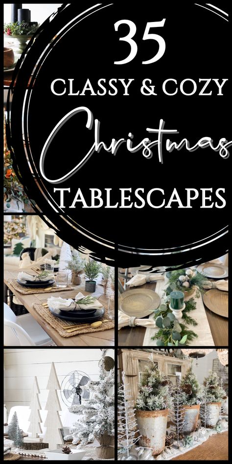 Simple Holiday Table Decor, Christmas Decor Ideas Dinner Table, Boho Christmas Table Decor, Christmas Table Settings Boho, Christmas Table Styling, Christmas Farmhouse Table Decor, Modern Christmas Centerpieces For Table, Neutral Christmas Dining Table Decor, Holiday Table Scape