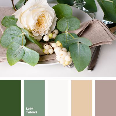 Wonderful, reserved and noble palette. Nothing is loud or flashy – only calm, natural colors. Pastel, soft shades of sand, coffee with milk, mint and deep. Green White Tan Color Palette, Green Ivory Color Palette, Green Beige Color Palette, Green White Palette, Green White Color Palette, White And Green Color Palette, Green And White Color Palette, White And Green Color Scheme, Palette House