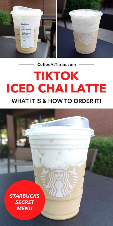 Chi Tea Latte Recipe, Chai Tea Starbucks, Iced Chai Latte Starbucks, Chia Tea Latte Recipe, Chai Latte Starbucks, Starbucks Chai, Chai Tea Latte Starbucks, Chai Recipes, Chai Tea Latte Recipe