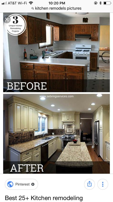 Kitchen And Dining Room Remodel, Kitchen Remodel Ideas Before And After, Small Kitchen Remodel Ideas, Kitchen Remodel Pictures, Cheap Kitchen Remodel, Grey Kitchen Designs, Galley Kitchen Remodel, Housing Design, White Kitchen Remodeling