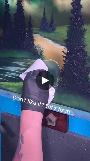 74K views · 835 reactions | Don't like it? Let's FIX it! #PaintWithJosh #OilPainting #Reels #ReelsInsta #ReelsInstagram #ReelsFeed  #InstaReels #ArtReels #ReelsFacebook #FacebookReels #ArtistReels #Painting #PaintingReels #ArtTeacher #Bobross #BobRossPainting #BobRossStyle #Art #Paintings #YouTube #ReelsFB #ReelsIG #Tiktok #ReelsViral #Learn #Stem | Paint With Josh Bob Ross Paintings, Bob Ross, Art Teacher, Fix It, Did You Know, Knowing You, Canvas Painting, Oil Painting, Audio