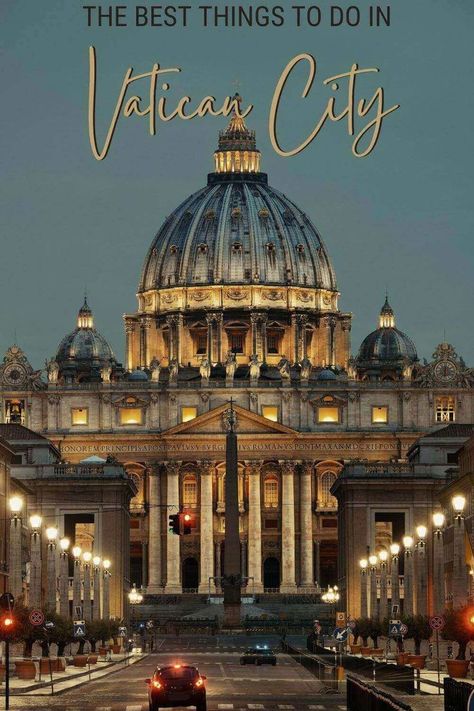 There are many great things to do in Vatican City. From the Vatican Museums to the Sistine Chapel, from St. Peter's Basilica to the Papal Gardens, check out this selection of top Vatican City attractions and decide which one to visit | Vatican City Rome via @strictlyrome Vatican City Italy, Vatican Rome, Le Vatican, The Sistine Chapel, Europe 2024, Vatican Museums, Sistine Chapel, Flash Card, History Art