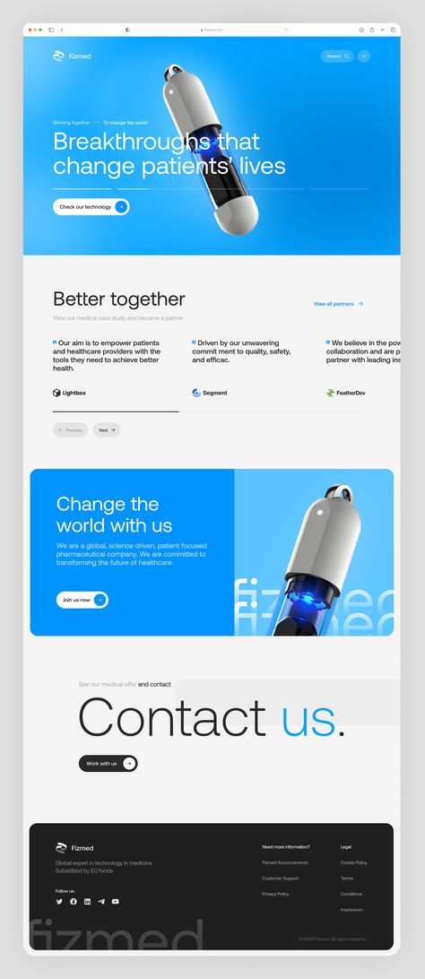 Pretty Web Design, Medical Websites, Bio Pool, Healthcare Website, Medical Website Design, Minimalist Web Design, Landing Page Website, Best Landing Pages, Healthcare Technology