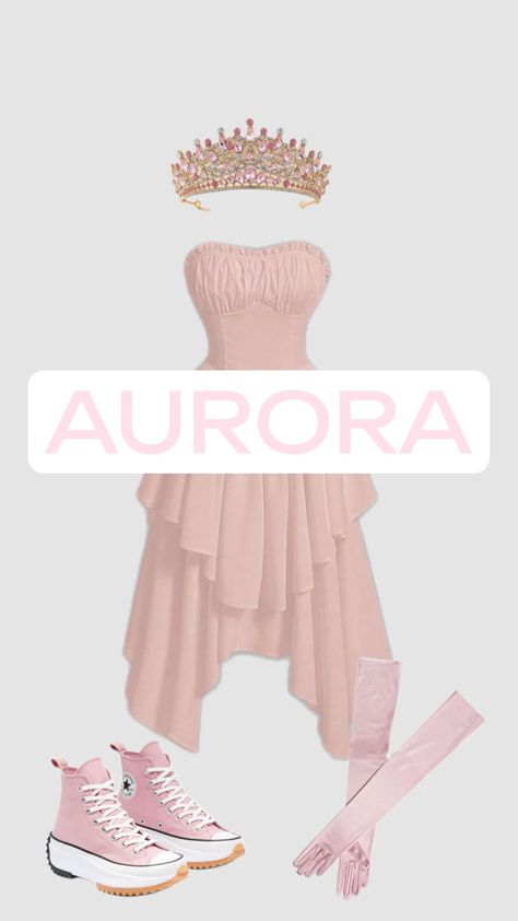 4 Halloween Costumes, Aurora Halloween, Aurora Costume, Halloween Duos, Halloween Princess, Solo Costume, Halloween Costume Outfits, Group Costumes, Autumn Cozy