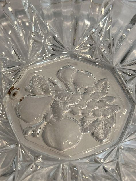 Federal Glass Clear Crimped Pioneer Candy/Nut Dish 7 1/2" Diameter VGC   | eBay Antique Dishes Collectible, Vintage Glassware Antiques, Burn Mark, Antique Dishes, Candied Nuts, Antique Glassware, Vintage Glassware, Candy Dishes, Pottery Art