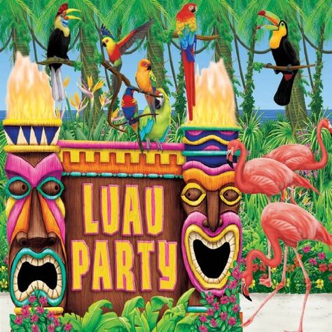 Luau Party Games, Luau Party Food, Luau Party Invitations, Luau Decorations, Luau Party Decorations, Aloha Party, Hawaiian Party Decorations, Luau Theme Party, Luau Birthday Party