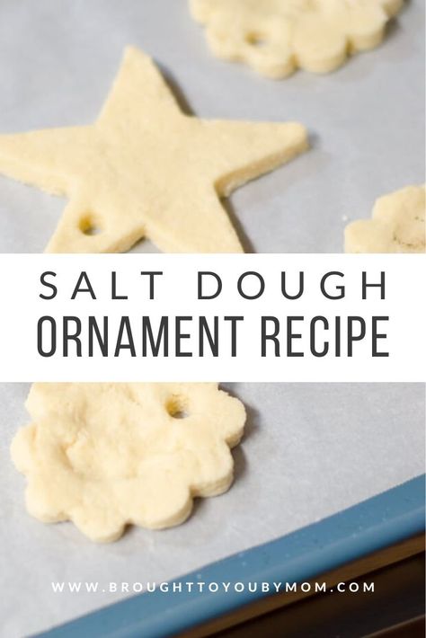 Dough Ornaments For Kids, Salt Dough Ornaments For Kids, Salt Dough Ornaments Recipe, Dough Ornaments Recipe, Best Salt Dough Recipe, Homemade Salt Dough, Salt Dough Christmas Decorations, Ornaments Recipe, Ornament Recipe