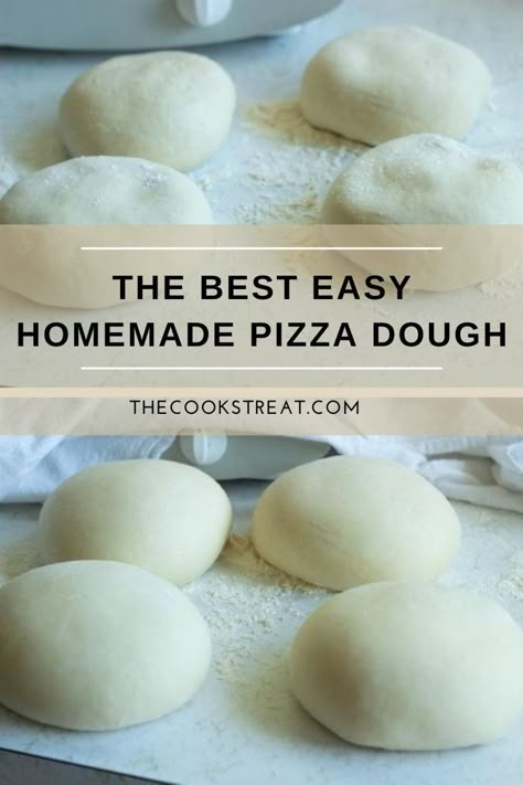 Simple Homemade Pizza, Easy Homemade Pizza Dough, Homemade Pizza Dough Recipe, Resepi Roti, Pizza Vegetariana, Resep Pizza, Best Pizza Dough, Easy Pizza Dough, Pizza Fatta In Casa