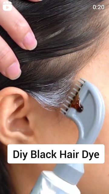 White Hair To Black Hair Naturally, Get Rid Of Grey Hair, Black Hair Oil, Remedy For White Hair, Grey Hair Remedies, Hair Spa At Home, Wash Routine, Growth Challenge, Hair Washing Routine