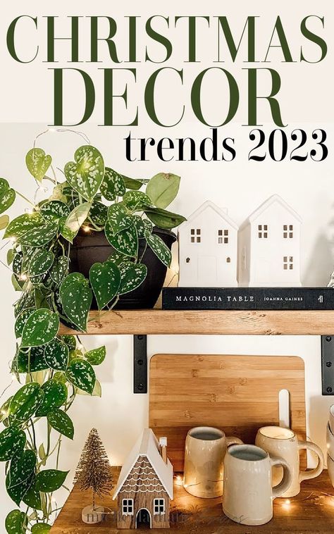 Christmas Decor Ideas Christmas Decor 2033, Winter 2023 Home Trends, Christmas Decor With Live Plants, Christmas Table 2023 Trends, Christmas Decor With Plants, Christmas 2023 Trends Crafts, Decorate House Plants For Christmas, Christmas Decor Ideas For 2023, Christmas Decor Ideas Diy 2023