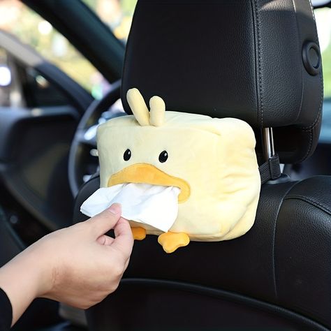 Animal Tissue, Car Tissue Holder, Facial Tissue Box, Kleenex Box Cover, Tissue Case, Tissue Box Holder, Creative Storage, Tissue Holder, Car Cartoon