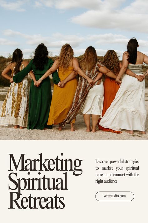 Learn how to reach and engage the audience that resonates with your spiritual retreat’s values. Our latest blog post offers expert tips on targeting strategies that will attract the right participants. Wellness Workshop Ideas, Retreats Spiritual, Retreat Itinerary, Wellness Retreat Ideas, Retreat Aesthetic, Womens Retreat Themes, Wellness Tourism, Retreat Business, Workshop Business