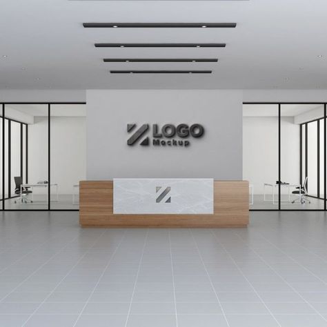 Modern Office or Hotel Reception interior Logo Mockup Product Mockup, #Product, #Sponsored, #Mockup, #Logo, #interior, #Reception, #ad Logo Reception, Reception Interior, Mockup Logo, Mockup Product, Showroom Display, Wall Logo, Interior Logo, Hotel Reception, Display Wall