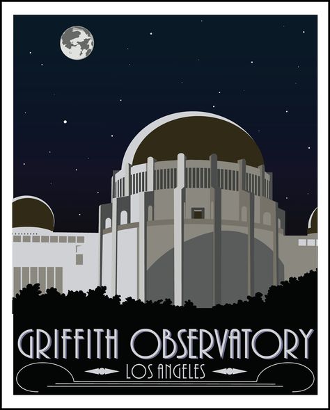 Griffith Observatory, Griffith Park Griffith Observatory Tattoo, The Griffith Observatory, Griffin Observatory, Observatory Wedding, Moon Board, Los Angeles Parks, Griffith Observatory, Griffith Park, Los Angeles City