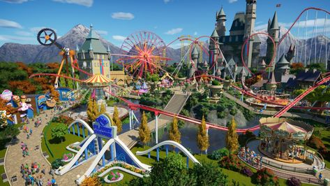 Luigi's Mansion 3, Planet Coaster, All Planets, Planets Wallpaper, Parc D'attraction, New Video Games, Tommy Lee, Nintendo Switch Games, Parking Design