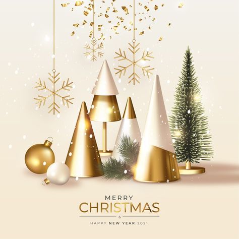 Modern merry christmas greeting card wit... | Free Vector #Freepik #freevector #christmas #christmas-tree #christmas-card #tree Christmas Greeting Cards Design, Christmas 3d Design, Merry Christmas Card Design, Christmas Greetings Card, Merry Christmas Greeting Card, Merry Christmas Design, Xmas Greeting Cards, Modern Christmas Cards, Merry Christmas Quotes