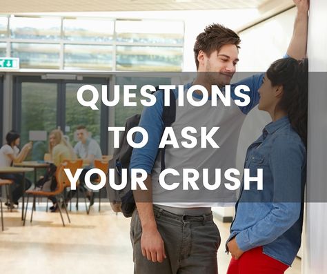 I know how hard it can be to come up with questions to ask your crush. That's why I've compiled this great list of questions to choose from! Crush Conversation Starters, Questions To Ask Your Crush, Some Questions To Ask, Crush Questions, Healing From A Breakup, Flirty Questions, Conversation Questions, Crush A, Questions To Ask Your Boyfriend