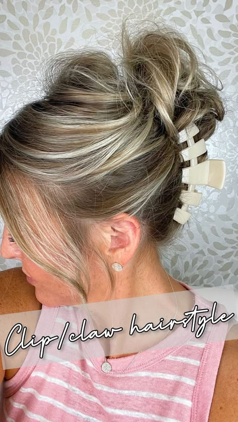 Ashley Erickson, Fine Hair Updo, Messy Bun For Short Hair, Fine Hair Tips, Thin Hair Updo, Medium Thin Hair, Short Hair Up, Fine Thin Hair, Short Hairstyles Fine