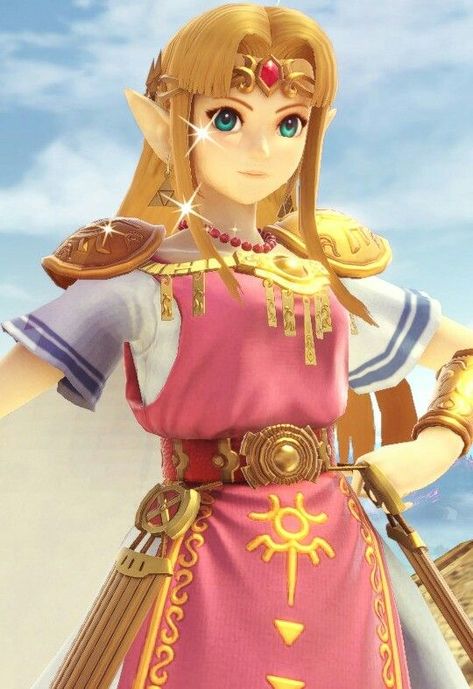 Ssbu Zelda, Zelda Ssbu, Cute Zelda, Zelda Wallpaper, Link Between Worlds, Icons Random, Smash Ultimate, Princesa Zelda, Nintendo Princess