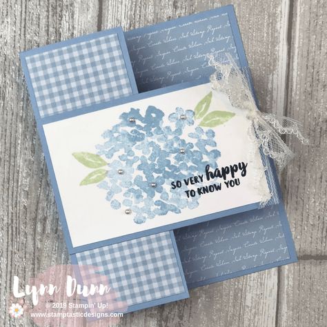 Z Cards, Stampin Up Karten, Fancy Fold Card Tutorials, Beautiful Friendship, Cards Flowers, Fun Folds, Card Layouts, Fold Cards, Fancy Fold Cards