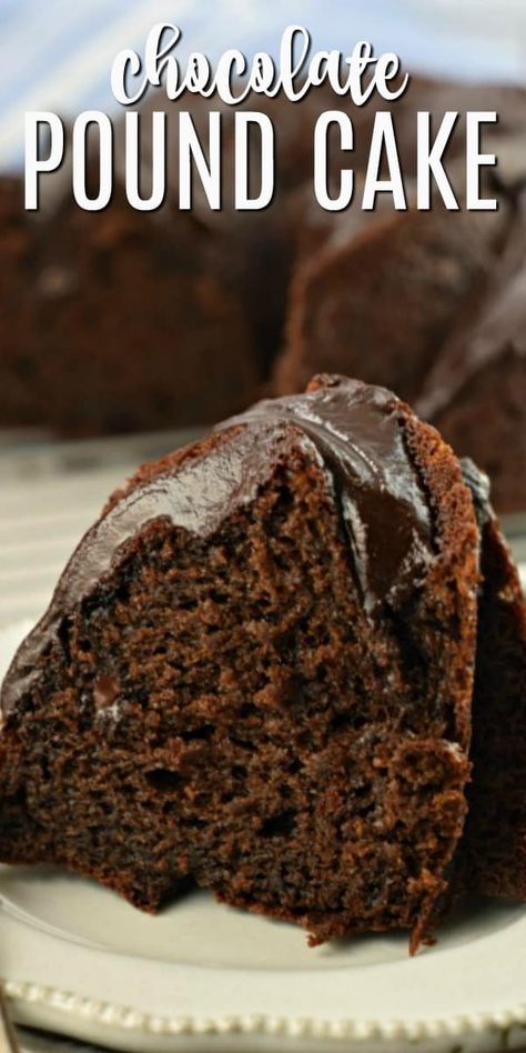 Best Bundt Cake, Chocolate Pound Cake Recipe, Pound Cake Recipes Easy, Resep Brownies, Chocolate Pound Cake, Dessert Cookbooks, Pound Cake Recipe, Chocolate Bundt Cake, Cake Chocolat