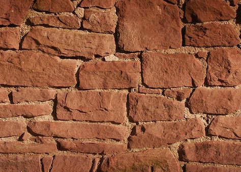 ch9 - red sandstone wall Sandstone Garden, Sandstone Wall, Red Sandstone, House Targaryen, Retaining Wall, Garden Wall, Kitchen Design, Castle, The Originals