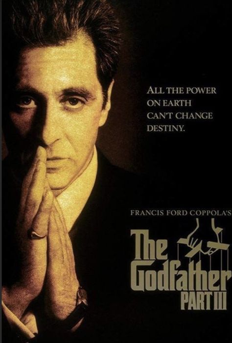 Vincent Mancini, Godfather 3, The Godfather 1972, The Godfather Part Iii, Drama Films, Talia Shire, Michael Corleone, Don Vito Corleone, George Hamilton