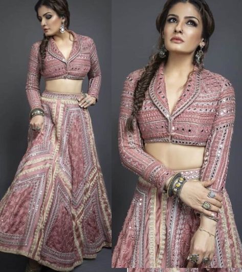 Top 50 Latest Blouse Designs for Lehenga 2023: Update Shirt Collar Blouse Designs, Collar Blouse Designs, Blouse Designs For Lehenga, Shirt Collar Blouse, Lengha Blouse Designs, Fancy Dress Ideas, Choli Blouse Design, Bakra Eid, Long Blouse Designs